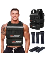 Zátěžová tréninková vesta 24 vložek (prázdná) Zátěžová tréninková vesta 24 vložek (prázdná)