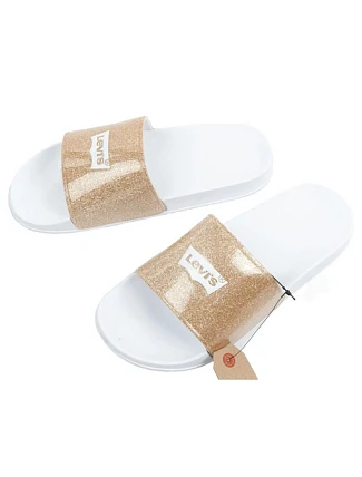 Levi's dámské sportovní žabky pohodlné brokátové boty módní dámské Levi's dámské sportovní žabky pohodlné brokátové boty módní dámské