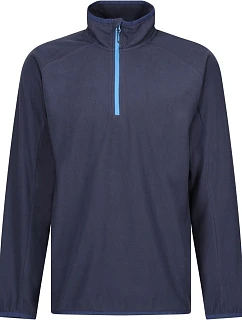 Regatta TRF 691 Fleecová mikina structure s 1/4 zipem "Navigate" 36.F691 navy/french blue