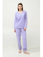 Vamp - Zimní dámské pyžamo s manžetami 21967 - Vamp