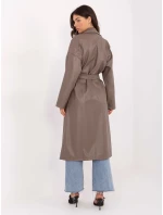 IT EN A8393.81 šedobéžový kabát