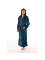 Unisex župan s kapucí Siena 3156 Petrolejová - Vestis Unisex župan s kapucí Siena 3156 Petrolejová - Vestis