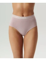 Dámské kalhotky 3PACK Maxi Sport 3CLP-009 Černá/šedá/pudr růžová - Atlantic