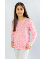 Dětské pyžamo dlouhé Srdíčko