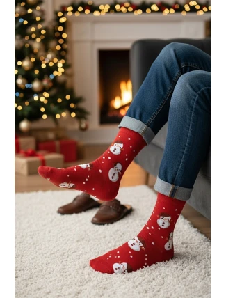Steven art.136 Vánoční ponožky pro muže 41-46