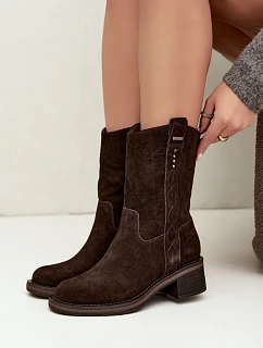 Dámské boty na podpatku na zip model 231760 Step in style