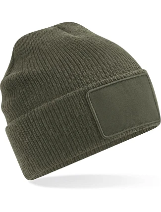 Beechfield B 540 Pletená čepice Thinsulate™ Patch 53.0540 military green Beechfield B 540 Pletená čepice Thinsulate™ Patch 53.0540 military green