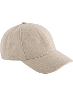 Beechfield B 619 6 panelová kšiltovka "Wool Blend" 53.0619 stone