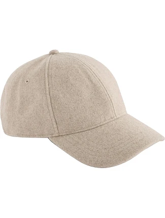 Beechfield B 619 6 panelová kšiltovka "Wool Blend" 53.0619 stone