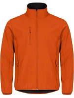 Clique Classic Softshell Jkt M Pánská 3-vrstvá softshellová bunda 67.0910 blood orange Clique Classic Softshell Jkt M Pánská 3-vrstvá softshellová bunda 67.0910 blood orange