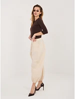 Kalhoty IT SP FL10309.70 světle béžové