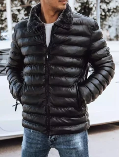 Pánská prošívaná bunda černá FashionStreet TX4250