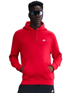 Pánská mikina Nike Club BB červená FN3859 657 pánské