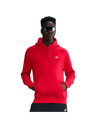 Pánská mikina Nike Club BB červená FN3859 657 pánské Pánská mikina Nike Club BB červená FN3859 657 pánské