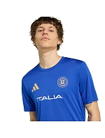Pánské tričko adidas Italy 26 Jersey blue KH2306 pánské Pánské tričko adidas Italy 26 Jersey blue KH2306 pánské