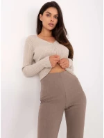 Kalhoty IT SP FL9069.00 tmavě lila