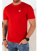 Pánské červené tričko s potiskem Dstreet RX5444