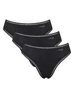 SLOGGI GO CRUSH – 3× tanga s vysokým výstřihem z organické bavlny Sloggi SLOGGI GO CRUSH – 3× tanga s vysokým výstřihem z organické bavlny Sloggi