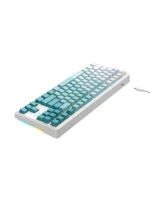 Herní klávesnice Havit KB901L (bílá a zelená)