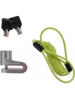 ZÁMEK BRZDOVÉHO KOTOUČE S LANKEM PŘIPOMÍNAJÍCÍM DUNLOP SILVER ZÁMEK BRZDOVÉHO KOTOUČE S LANKEM PŘIPOMÍNAJÍCÍM DUNLOP SILVER