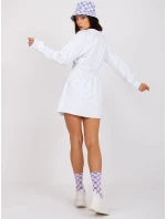 Šaty DHJ SK 15657.08P bílé