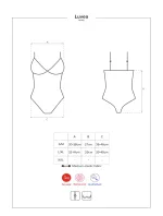 Krásné body Luvae teddy - Obsessive