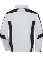 Daiber JN 844 Pracovní letní softshellová bunda - Strong 02.0844 white/carbon Daiber JN 844 Pracovní letní softshellová bunda - Strong 02.0844 white/carbon