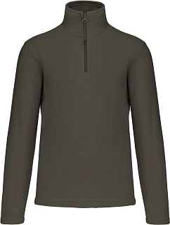 Kariban K 912 Mikrofleecová mikina s 1/4 zipem "Enzo" 20.K912 green olive