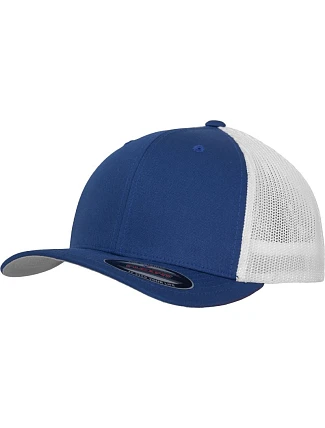 Flexfit 6511 6 panelová Trucker kšiltovka "Mesh" 55.6511 royal/white