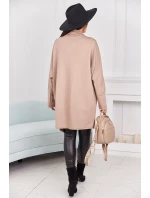 Kapska s kapsami tmavě béžová Kapska s kapsami tmavě béžová