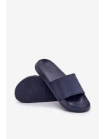Lehké Pěnové Pantofle Pánské Big Star MM174323 Tmavě Modré