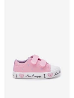 Dívčí Tenisky Na Suchý Zip Lee Cooper LCW-25-02-3265K Růžové