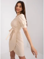 Šaty LK SK 508622.06P světle béžová Šaty LK SK 508622.06P světle béžová