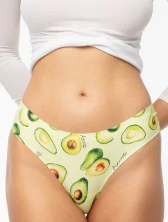 Kalhotky AVOCADO simple brasil žluté - Julimex