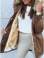 Dámská zimní bunda parka VIXEN hnědá FashionStreet TY3871