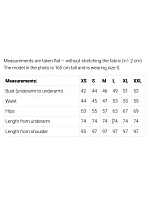 VICTORIA - Dámské trapézové šaty s barevným vzorem 296-1