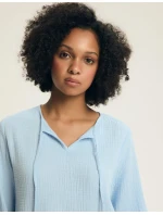 Henderson Dámské pyžamo 45313 Eleni long/r S-3XL Muslin