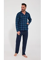 Pyžamo Cornette 114/88 délka/obvod 3XL–5XL, rozepínací Pyžamo Cornette 114/88 délka/obvod 3XL–5XL, rozepínací