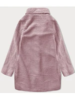 Dámská bunda z ovčí kůže J Style růžová (5M3239-46)