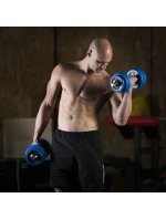 HMS SGG30 BAR sada závaží 2 v 1 (činka a činky) 30 kg