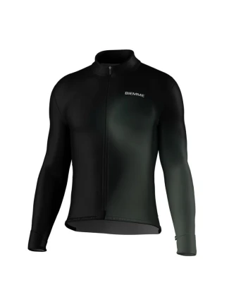 Biemme tričko s dlouhým rukávem FORESTA černá zelená XL