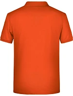 Daiber 8010 Pánské piqué polo z bio bavlny 02.8010 dark orange Daiber 8010 Pánské piqué polo z bio bavlny 02.8010 dark orange