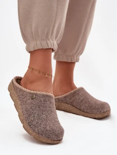 Domácí Obuv Dámské Pantofle Inblu ED000031 Béžové