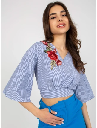 Halenka LK BZ 506243.78 bílá a tmavě modrá