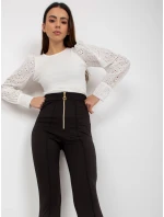 Dámské kalhoty TW SP BL 1008 kalhoty.94 černá - FPrice Dámské kalhoty TW SP BL 1008 kalhoty.94 černá - FPrice