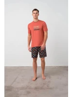 Dvoudílné pánské pyžamo  Rory 17618 - Vamp