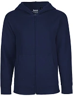 Neutral O 13301 Dětská mikina s kapucí z bio bavlny 77.1331 navy