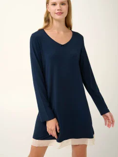 Vamp - Jednobarevná noční košile 21947 - Vamp