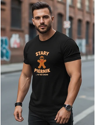 Pánské tričko s potiskem OLD BIRDERS černé FashionStreet NX0108R Pánské tričko s potiskem OLD BIRDERS černé FashionStreet NX0108R
