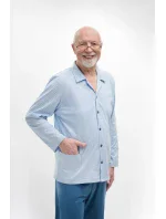 Rozepínané pánské pyžamo Martel Antoni 403 dł/r M-2XL